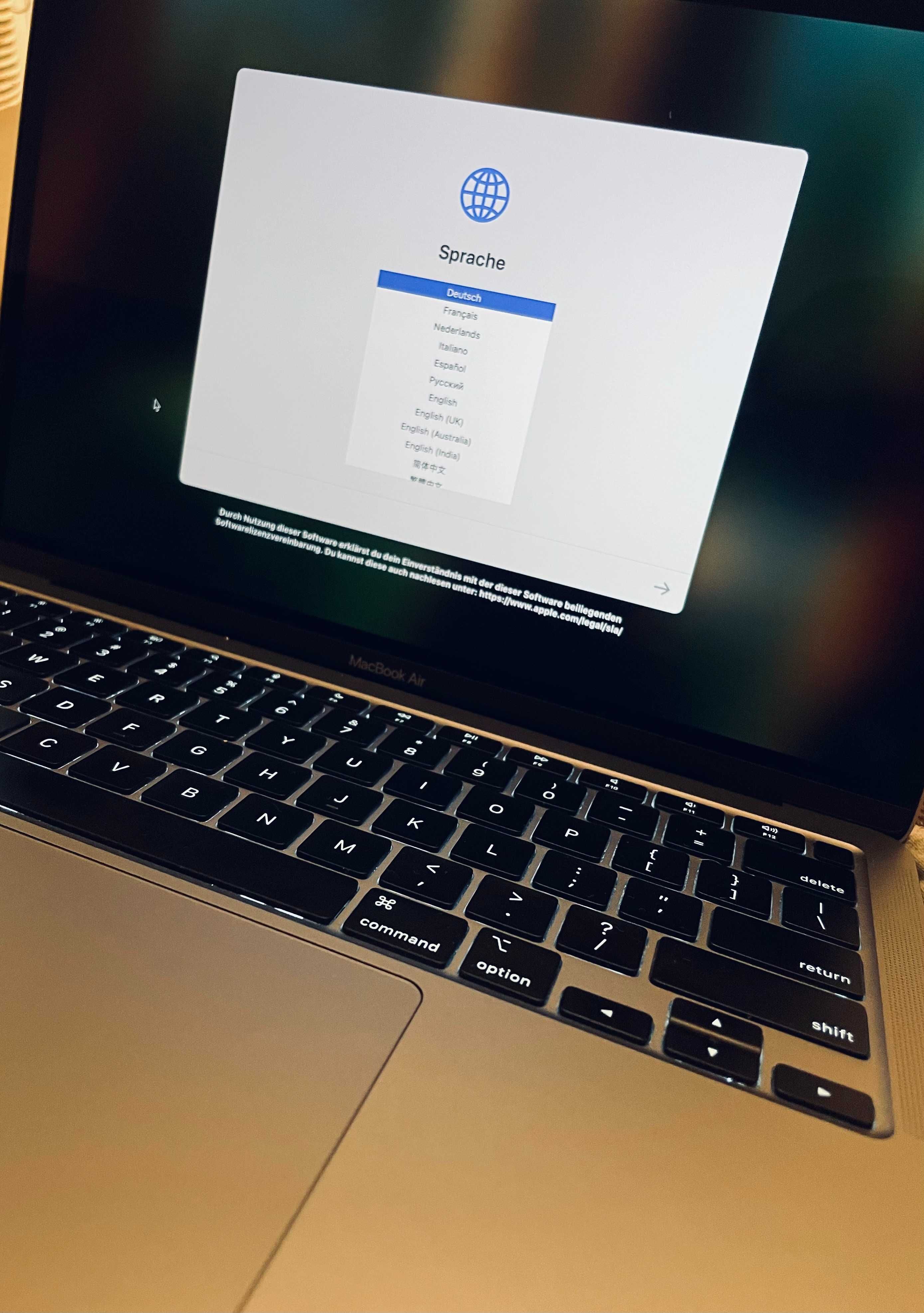 Macbook AIR M1 8GB RAM 512GB SSD
