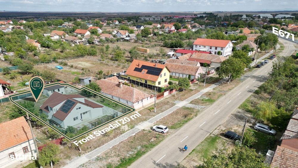 Casă nouă modernă, la cheie, cu 5 camere, cu fotovoltaice, în Vinga