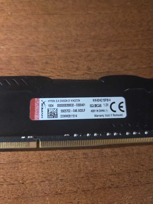 KINGSTON FURY HyperX Memorie RAM 2x4GB / 8GB Ddr4 3200mhz Cl16