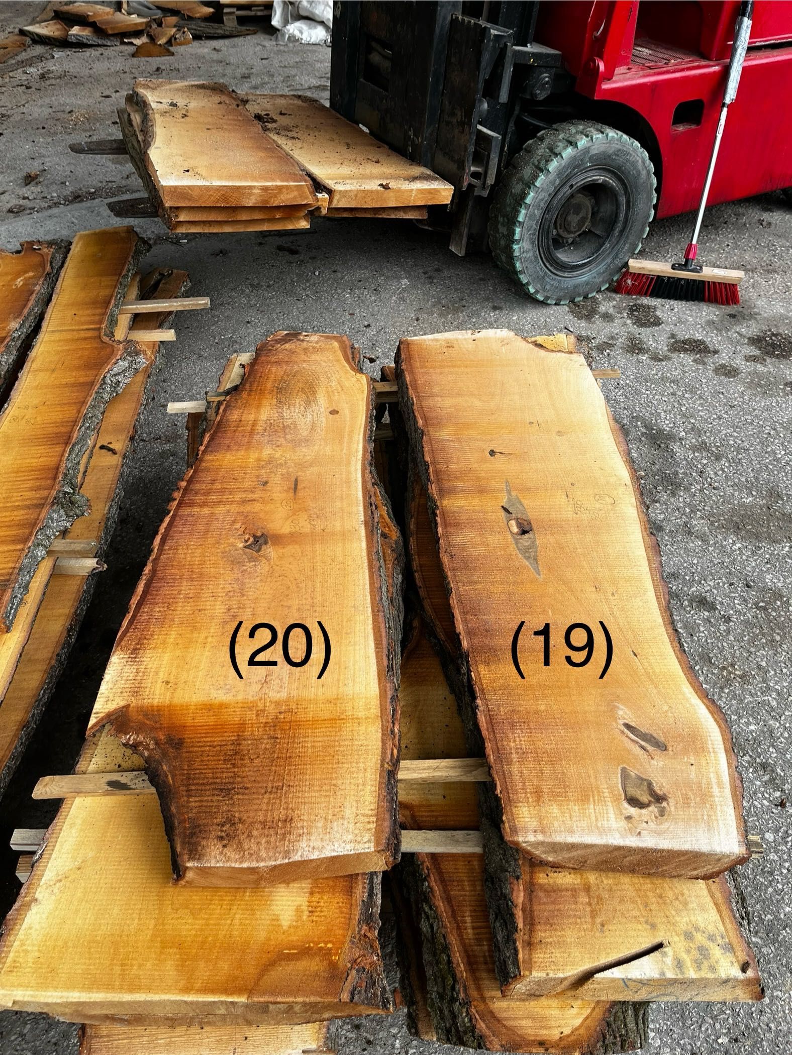 Дървен материал Липа на янове свежа