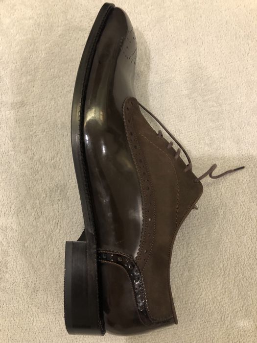 Axxell висококачествени мъжки обувки, естествена кожа