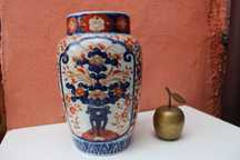 Vas flori portelan colectie IMARI - JAPONIA, secolul 19, Meiji Period