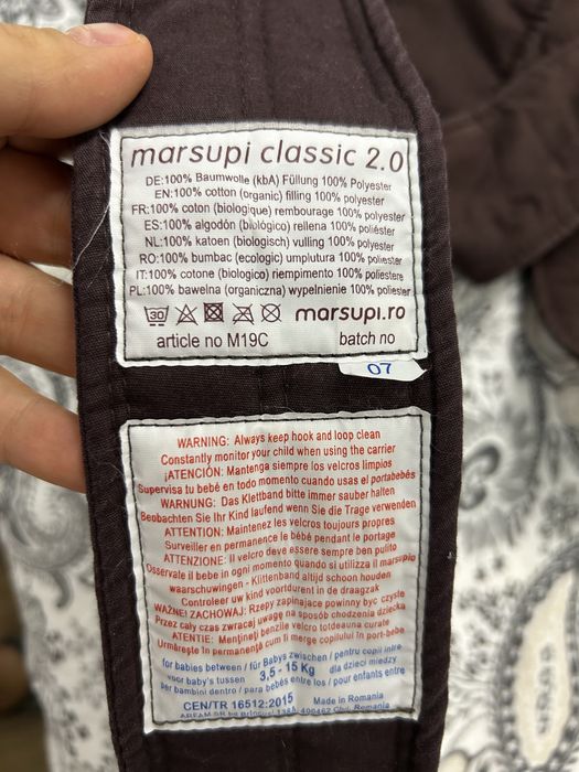 Marsupiu wrap Marsupi maro L