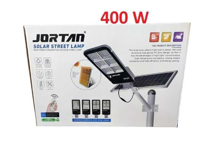 Соларна улична лампа Jortan с отделен панел 400/600/1000W IP65
