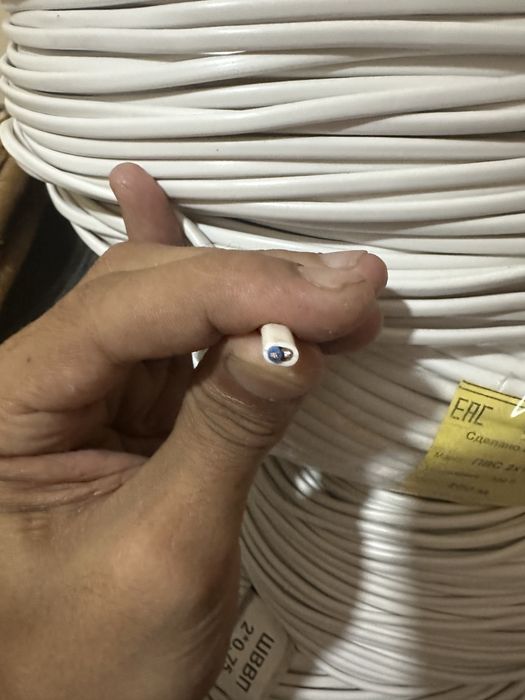 Оптом Кабель ШВВП 2х0.75 россия медный Kabel SHVVP 2x0,75 mis sim