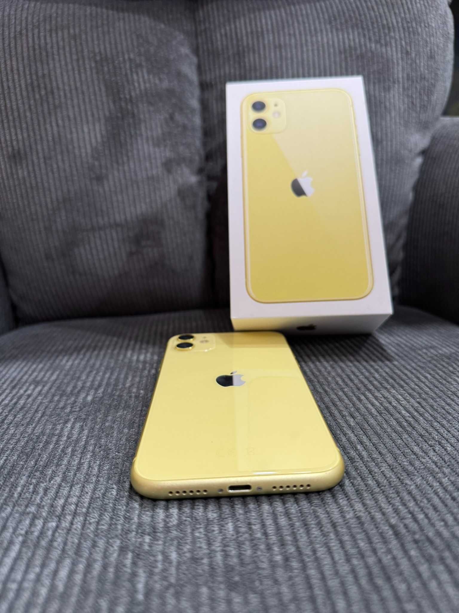 Смартфон Apple iPhone 11, 128GB, 4GB RAM, 4G, Yellow