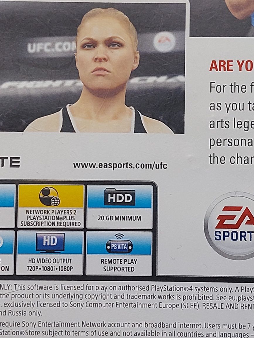 UFC PS4 Игра,Playstation 4