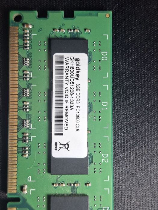 Оперативная память DDR3 8Gb 1333Mgh