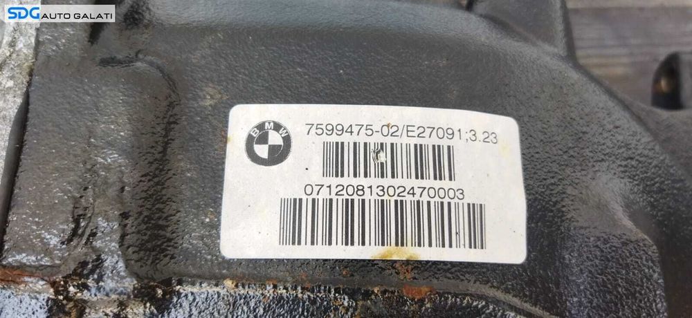 Grup Diferential Cutie Transfer Spate Raport 3.23 BMW Seria 3 F30 318 320 2.0 D 2010 - 2018 Cod 7599475 [1417]