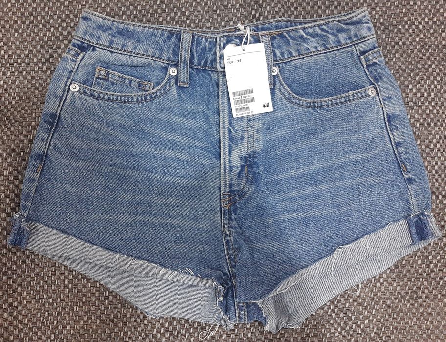 Новые джинсовые шорты hm