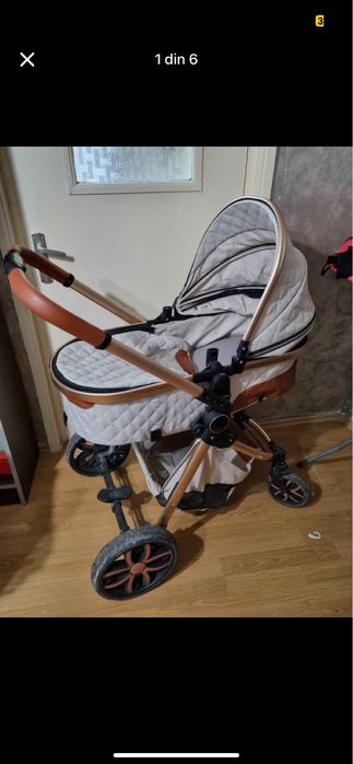 Vand carucior patuț si cadiță bebe