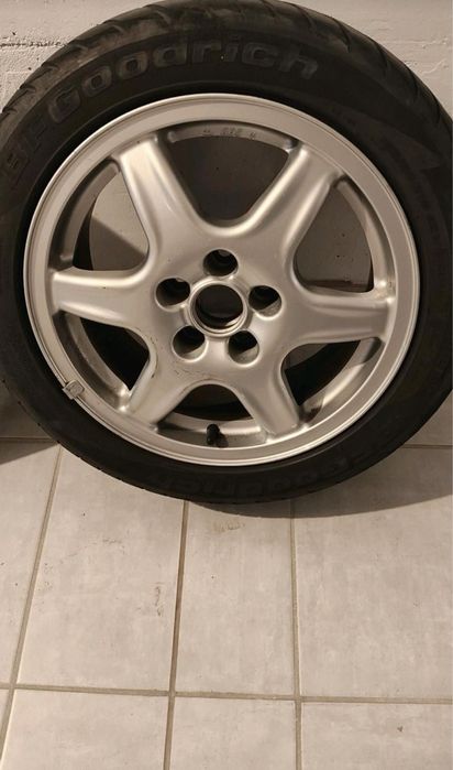 4x jante+anvelope BBS Golf 3 GTI, VR6, 6,5x15 ET 43, 5x100, 195/50 R15