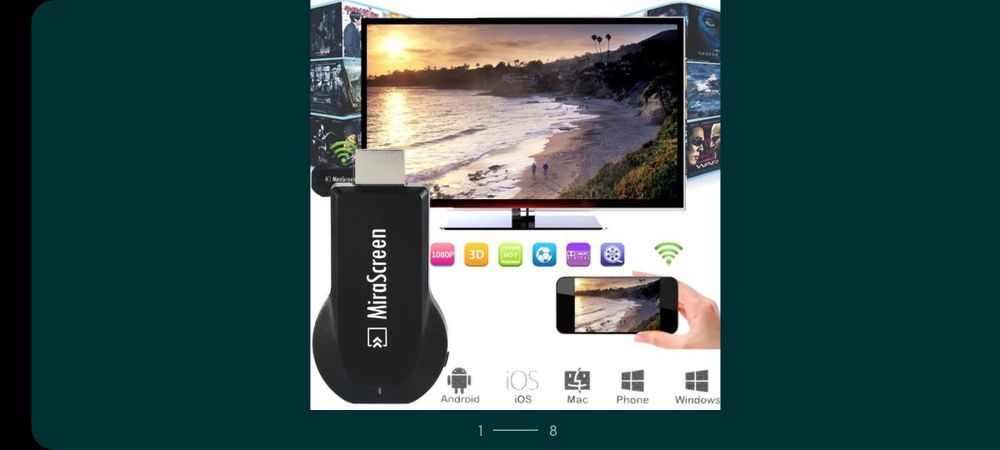 Pachet Mira Screen wifi + adaptor Bluetooth