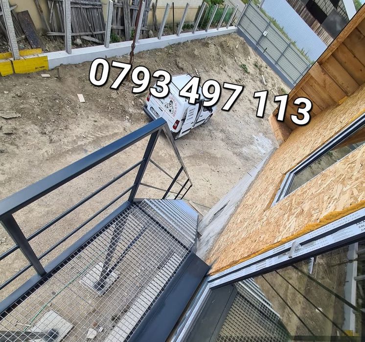 Scări metalice galvanizate la orice demisiune asiguram transport ori u