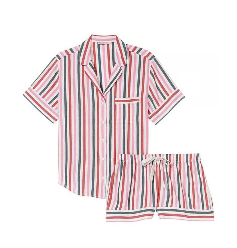 Pijamale cu pantaloni scurti Victoria's Secret SUA XS S bumbac