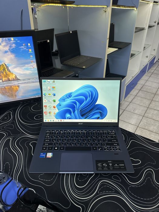 Ультрабук Acer Core i5-1135G7 ОЗУ-8 ССД-512ГБ Емкость 91% цикл 79