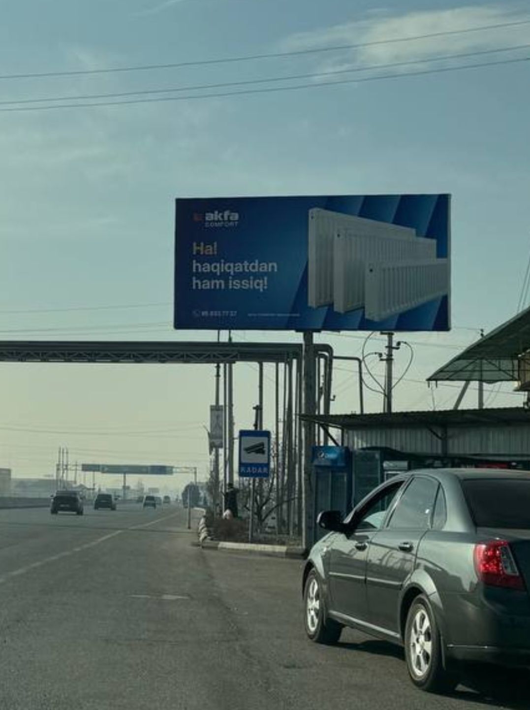 Farg'onada Led ekran va bilbordlarda reklama