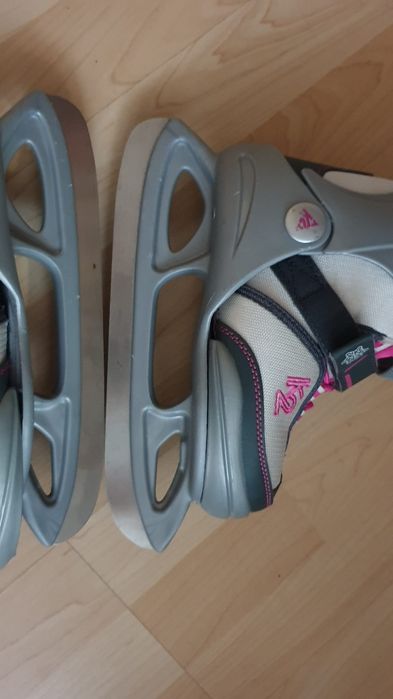 Patine Gheață K2 Charm Ice fete reglabile/nr.32-37