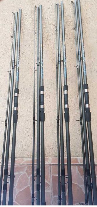SET 4 Lansete 3,6m WIND BLADE Fino CARP EB-1 din 3 buc 3,75LBS 50mm