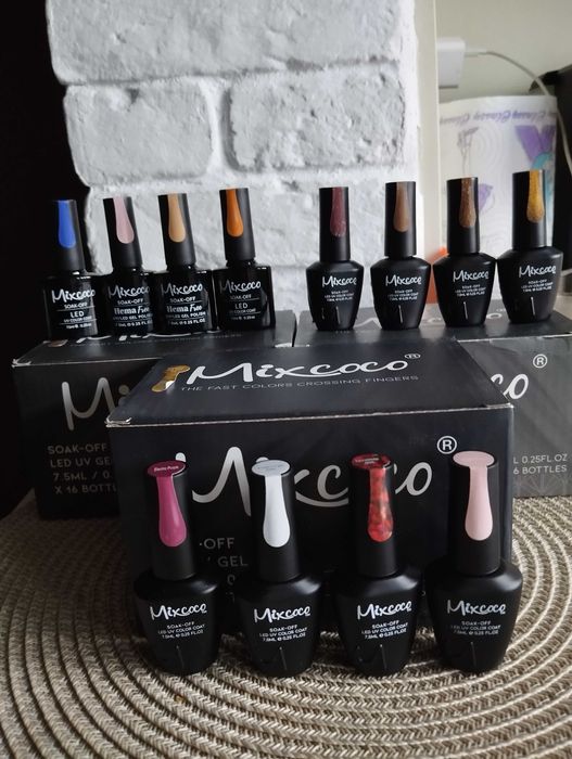 Гел лак за нокти Микскоко Лед/Ув гел лак