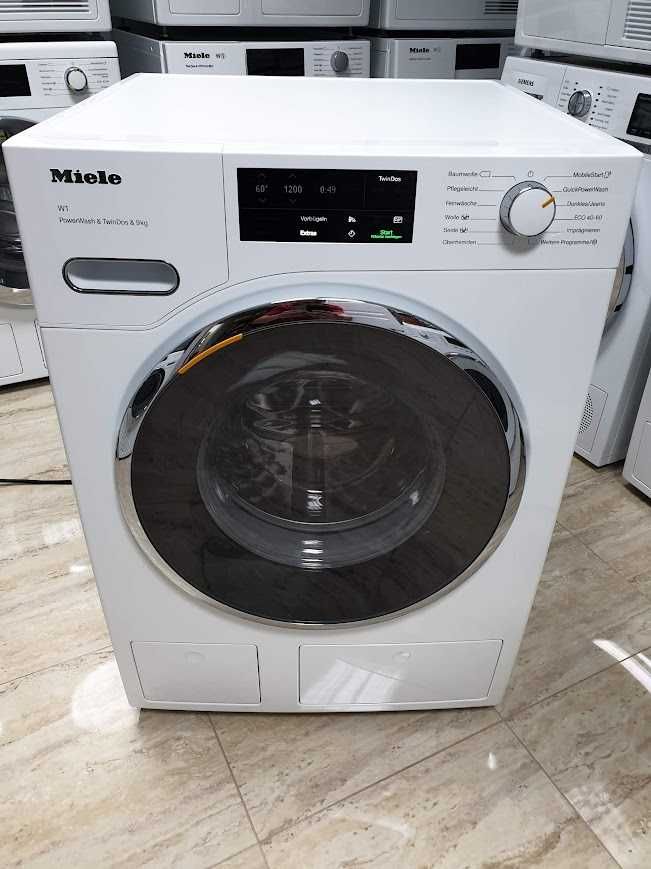 Miele 1600rpm 9кг Wi-Fi TwinDos Пералня Миеле 12м Гаранция