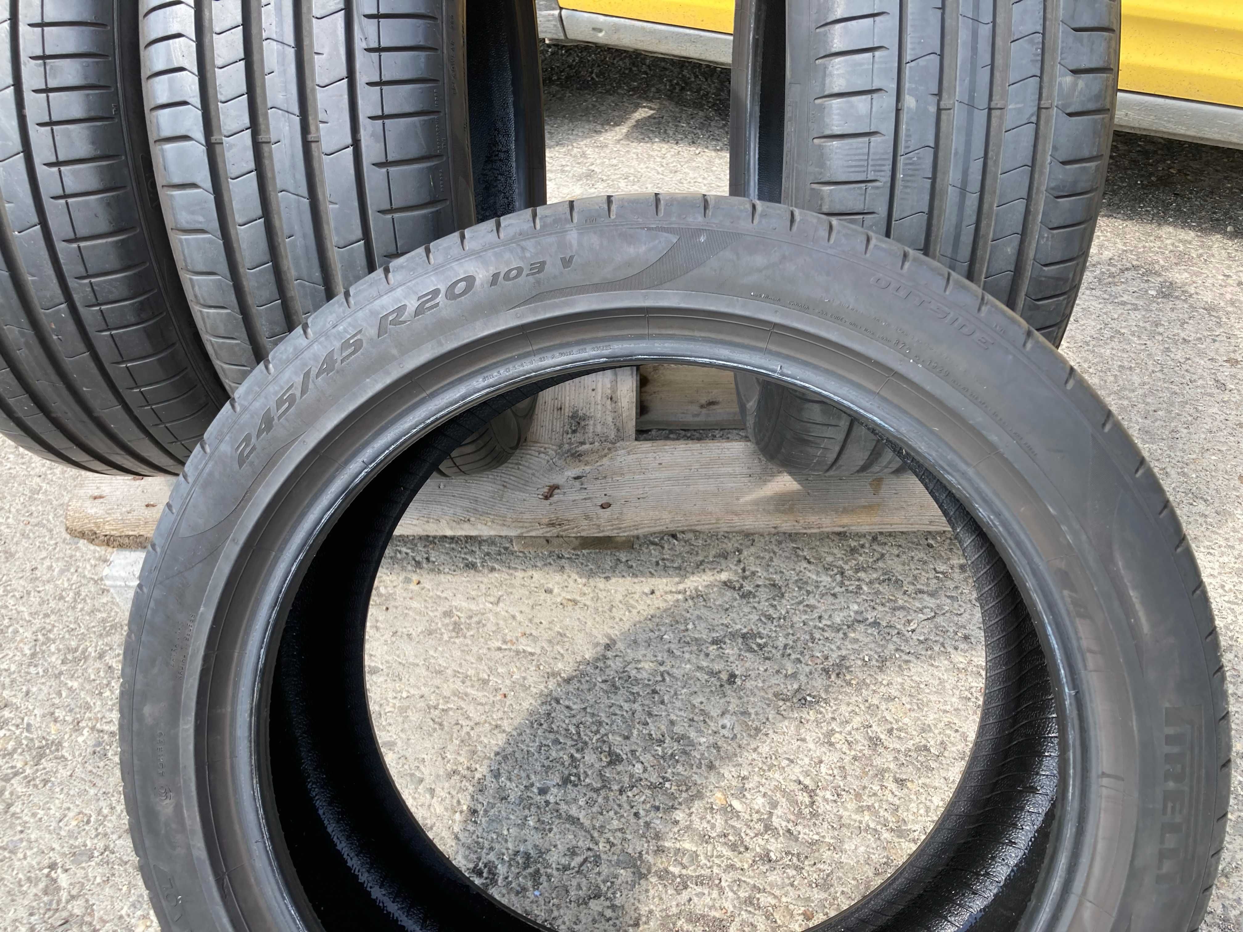 245/45/20 Pirelli P Zero PZ4 2018-19г 6мм и 6,5мм