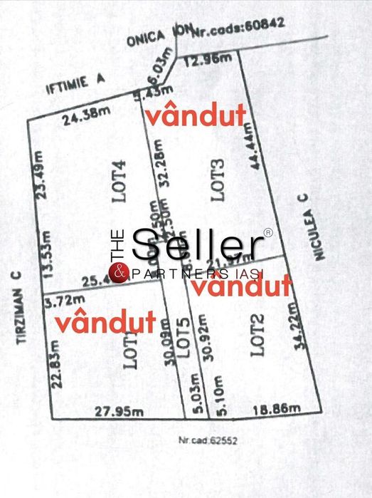 Ultima parcelă din 4. Teren intravilan 1000 mp.