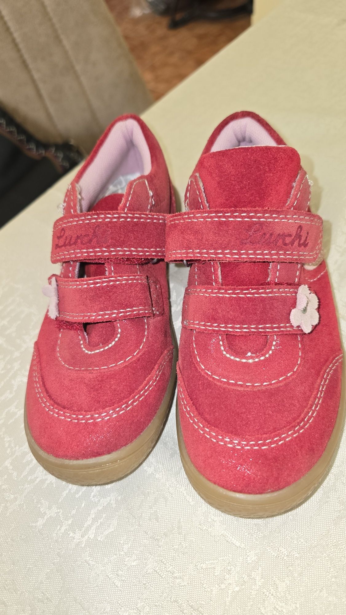 Pantofi fetite piele