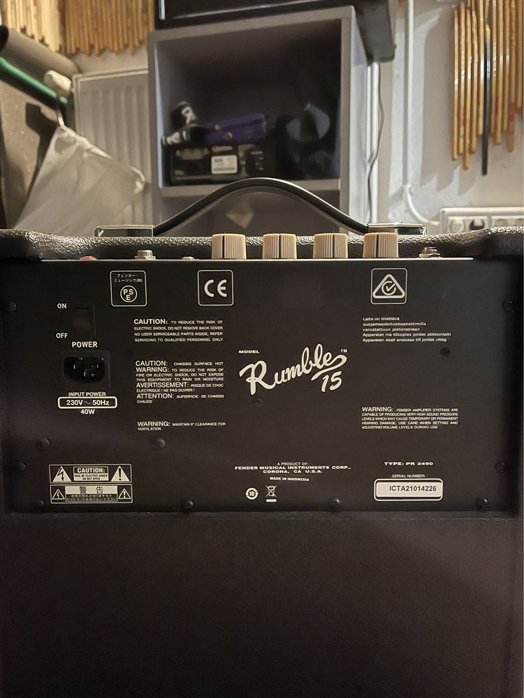 Amplificator Fender Rumble 15