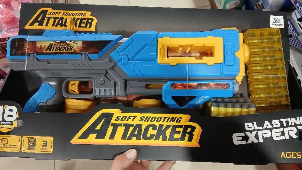 Игрушечный автомат Soft Shooting Attacker