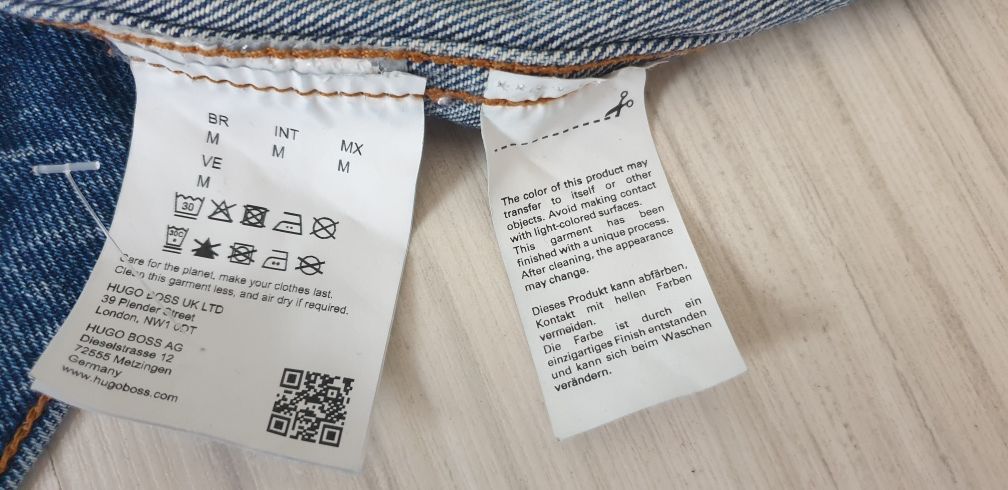 Hugo Boss HUGO Anouk_B Womens / M  НОВО! ОРИГИНАЛ! Дамско Дънково Яке!