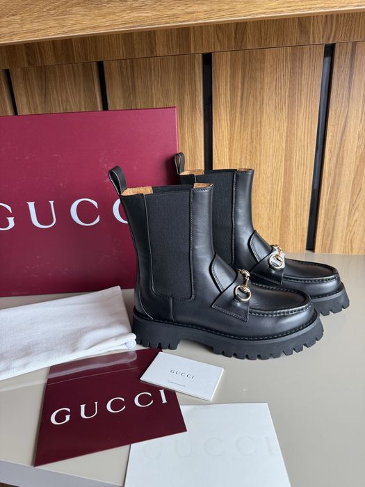 Gucci дамски ест.кожа боти НАЛИЧНИ 37,38,39,40 299лв