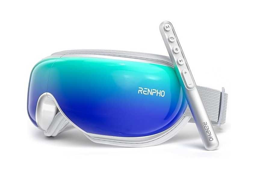 Масажор за очи RENPHO Eyeris 1 отопляема маска, компресия, Bluetooth