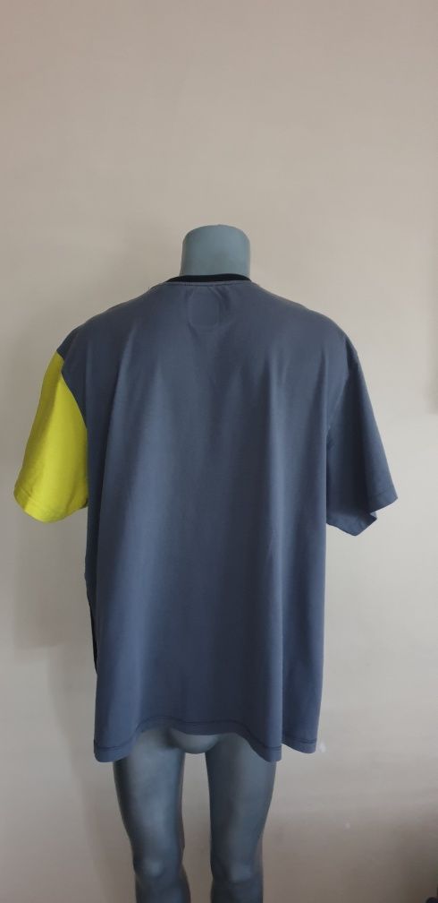 HACKETT Aston Martin Cotton Colour Block / 2XL ОРИГИНАЛ! Мъжка Тениска