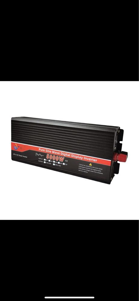 Invertor 72v  5000w now