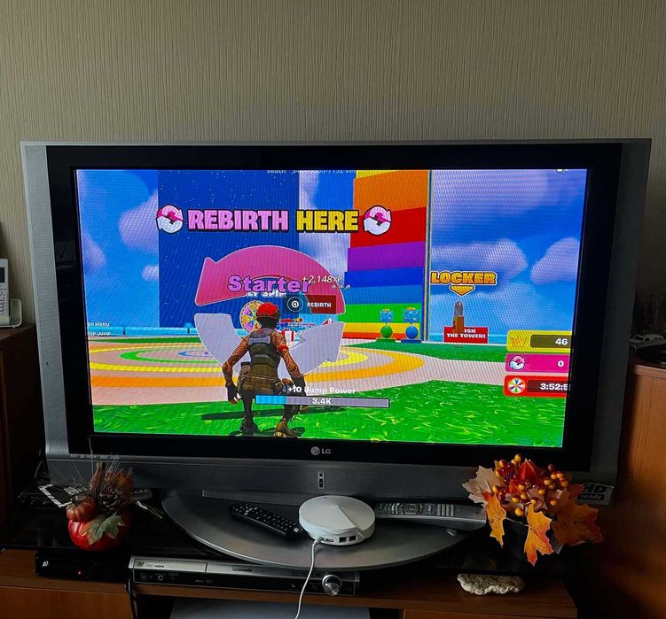 Продавам Плазмен Телевизор LG 42 инча с вграден хард диск за запис