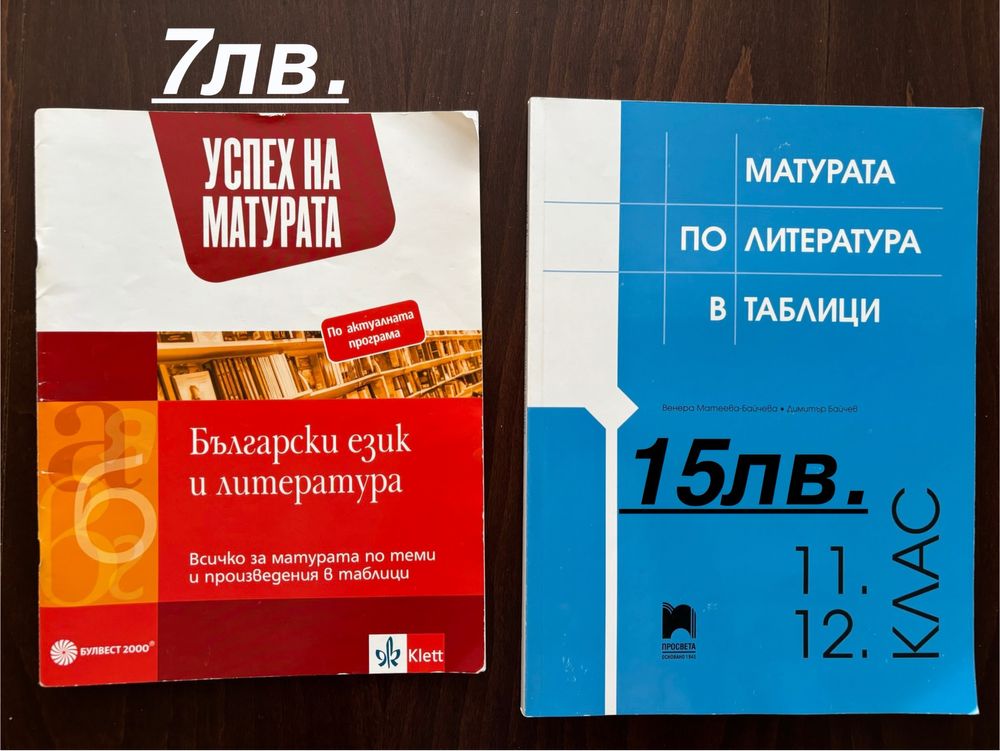 Помагала за ДЗИ по Български език и литература