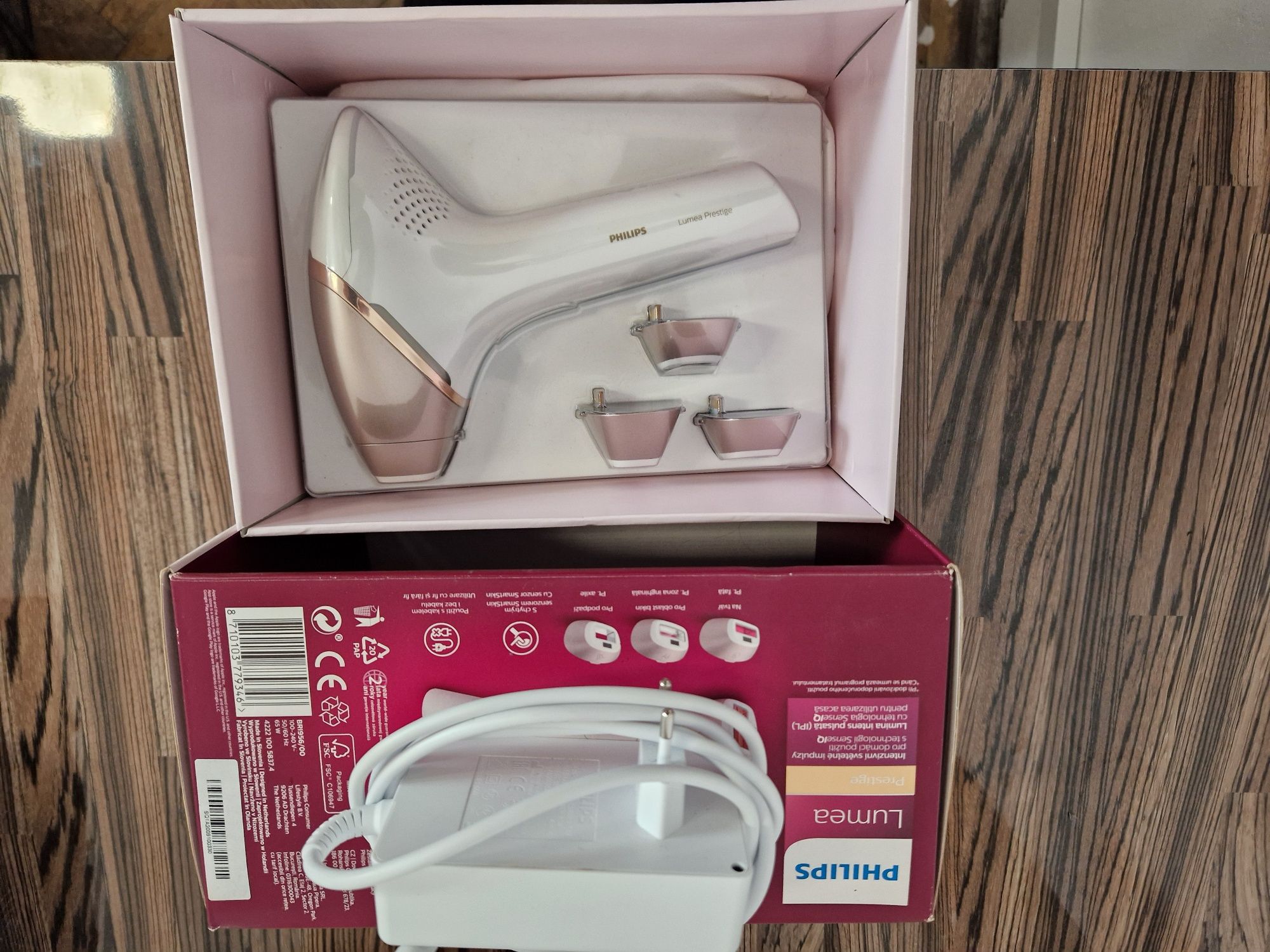 Epilator IPL Philips lumea prestige bri956