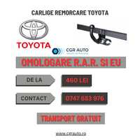 Carlige remorcare Toyota siguranta si calitate premium