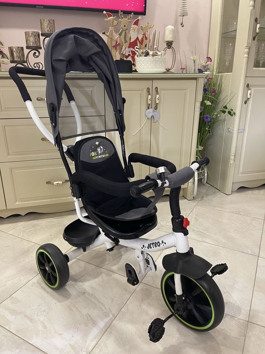 Tricicleta cu copertina si sezut reversibil Chipolino Jetro platinum