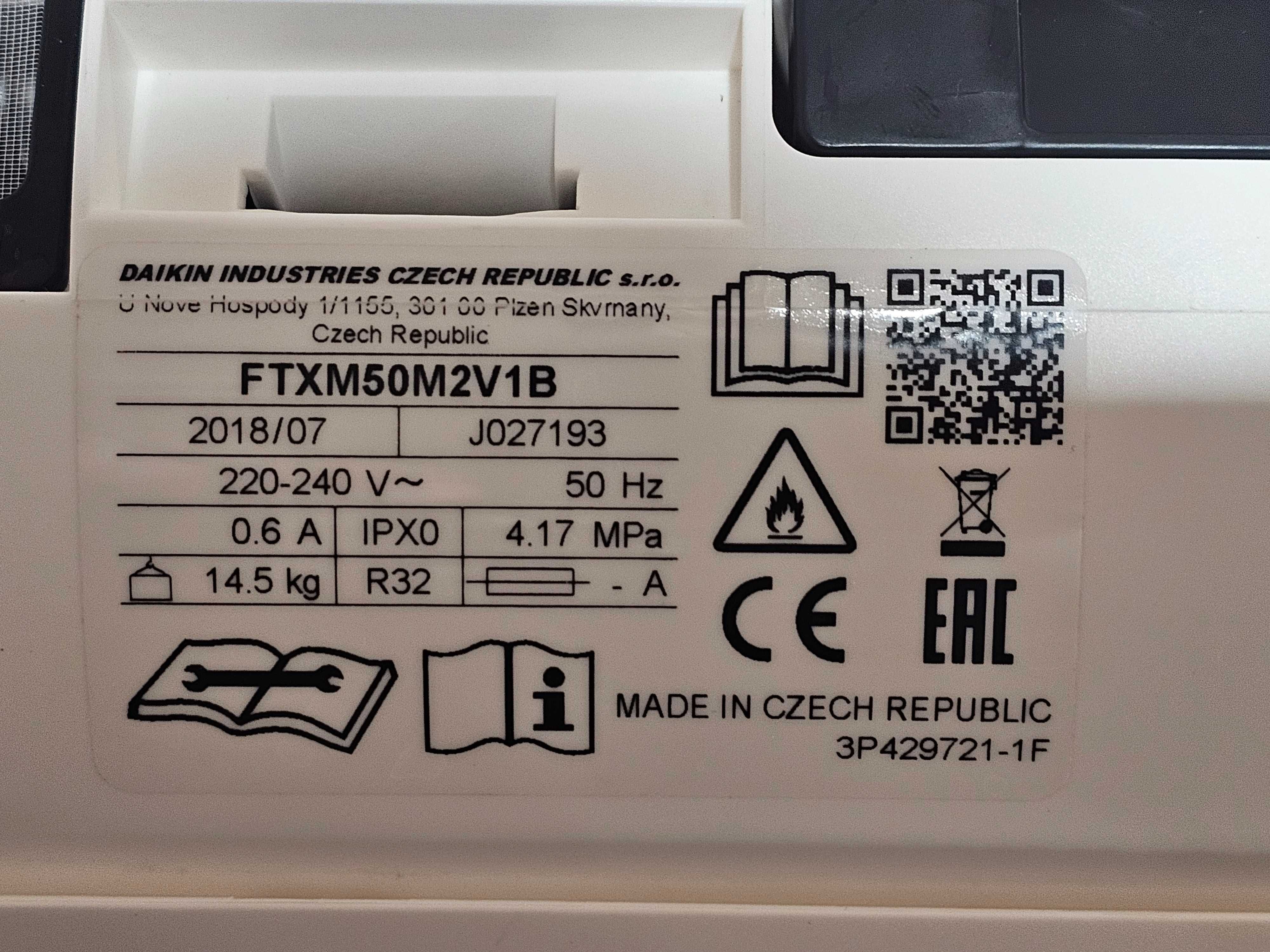Климатик - Мултисплит Daikin с 2 тела - 3MXM68N2V1B - 24000 BTU
