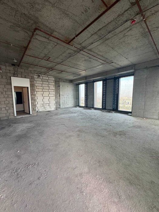 Ташкент Сити ЖК Nest One 4-комн 34/51 93 м² коробка вид на Хумо Арена