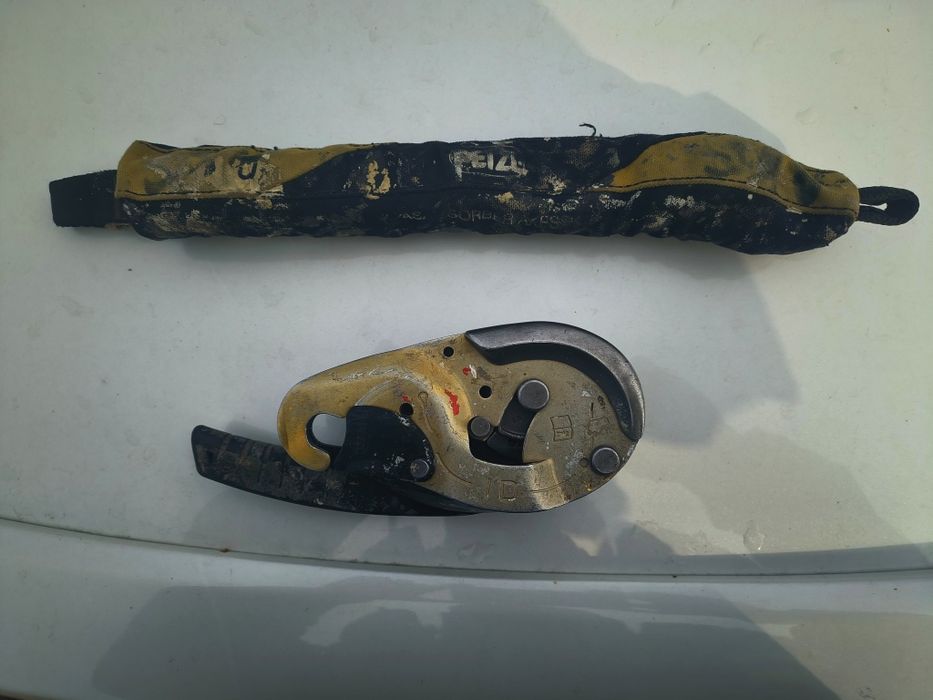 Спусковое устройство petzl I'd аммартизатор рывка