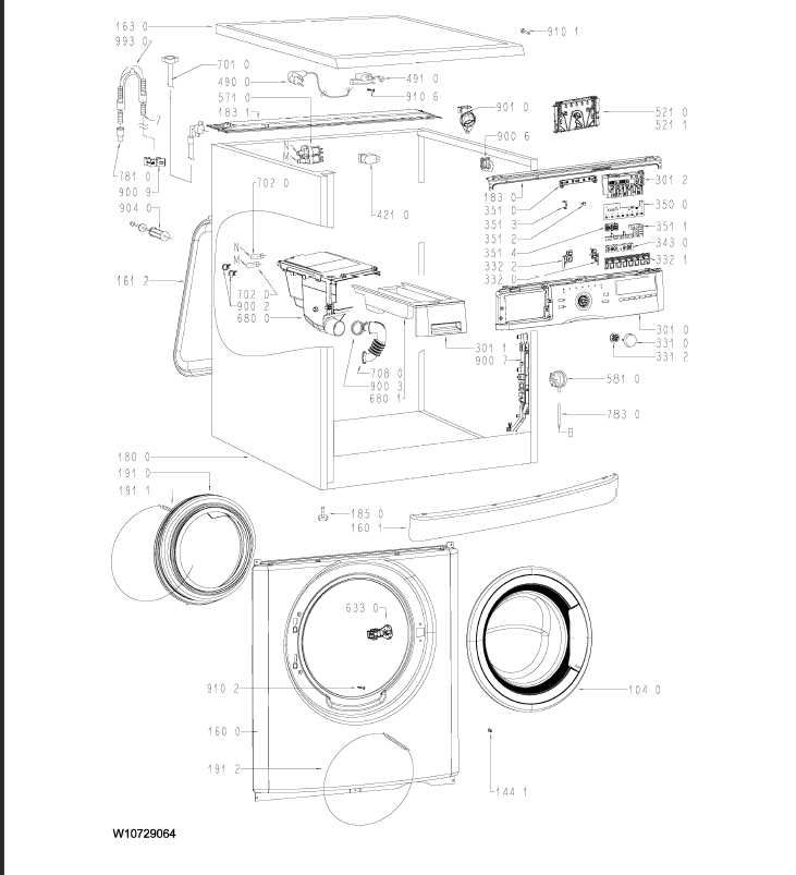 Piese masina de spalat Whirlpool AWO/C 7420 S