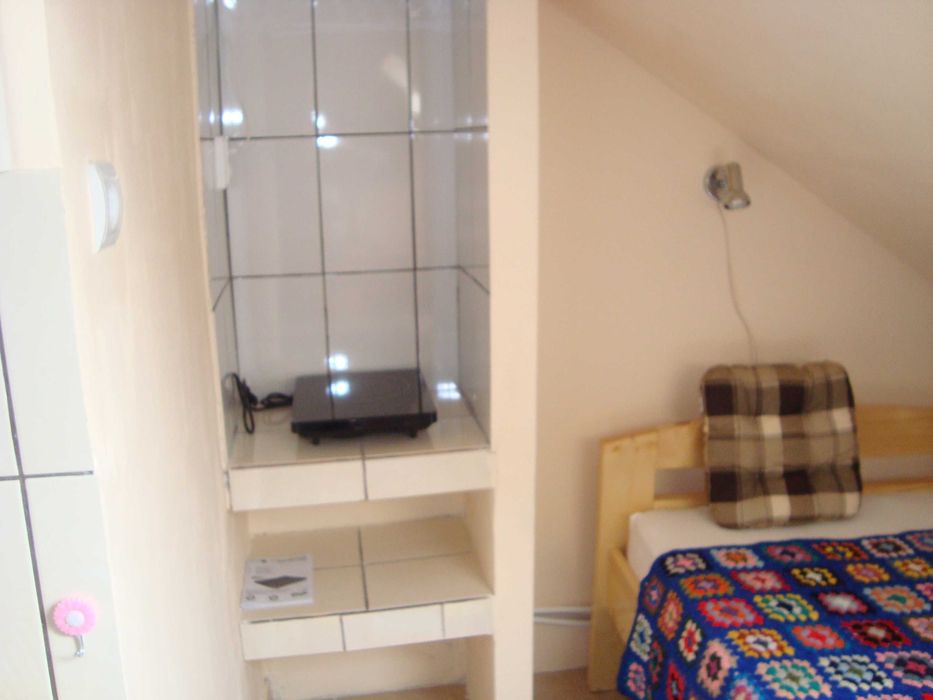 dau in chirie o camera cu baie la casa in mansarda pentru o persoana
