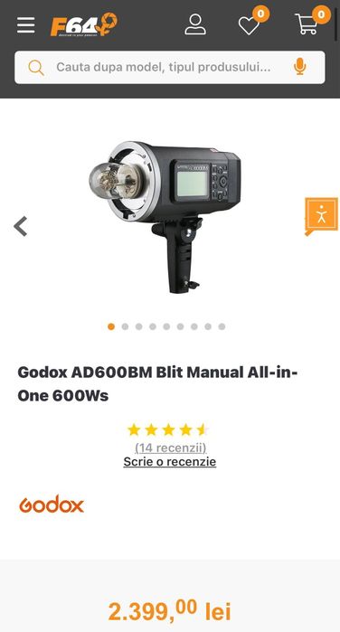 Godox AD600BM + Octobox 95cm