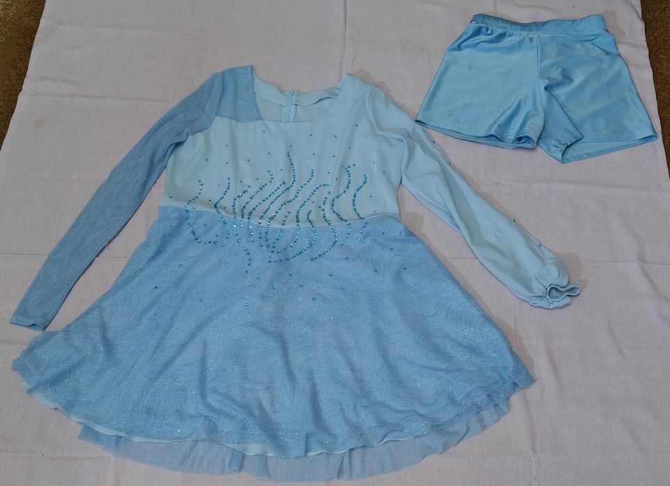 Платье для танцев на девочку 13-14 лет-1