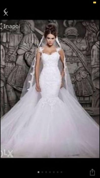 rochie de mireasa tip sirena