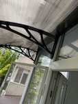 Copertina Aluminiu/ABS cu policarbonat/plexiglass pentru usa/geam HH