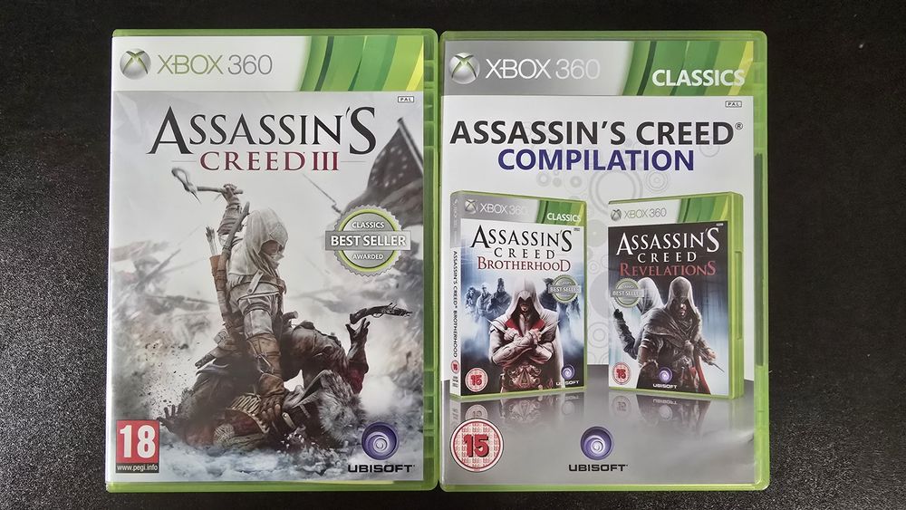 Assassin's Creed - 3 jocuri - Xbox 360
